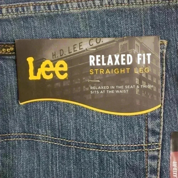 Lee 46x30 Straight Leg Jeans - Picture 3 of 7